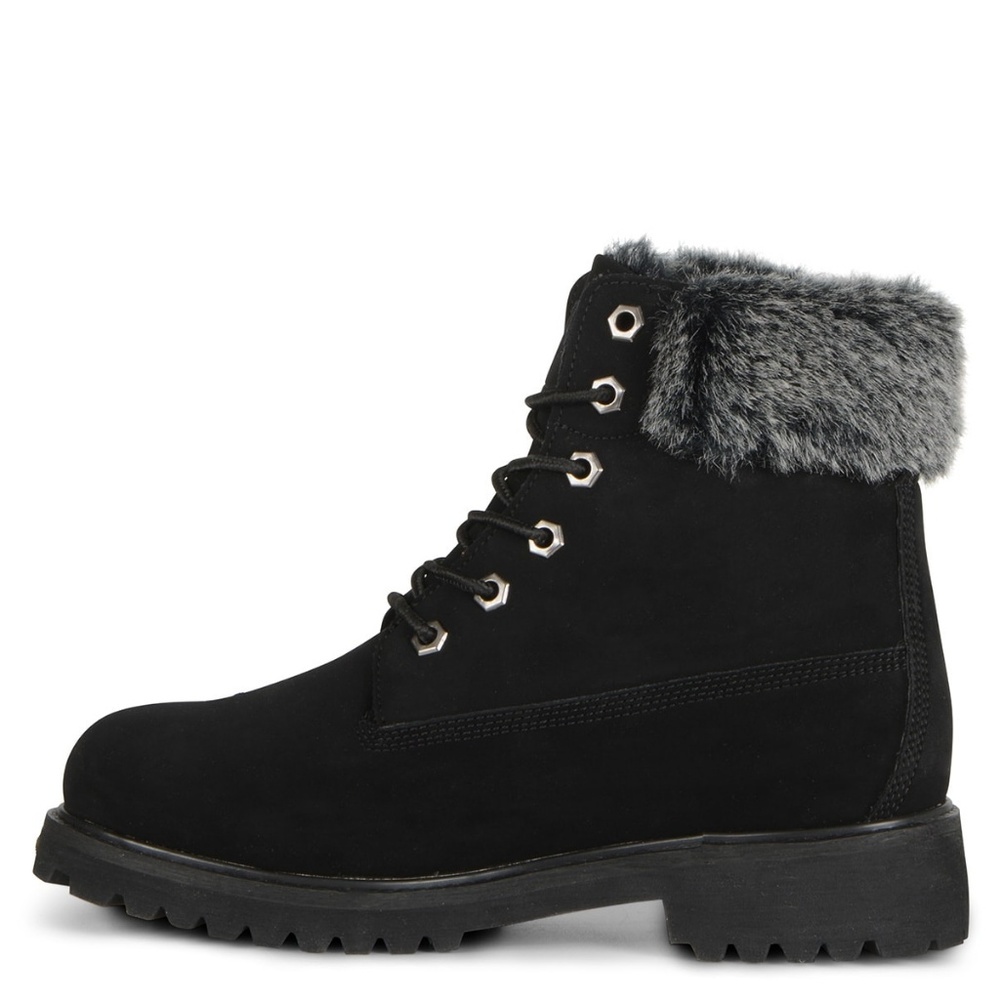 Perfect Winter Women Fur Boots - Size 10 - Picture 2 of 5